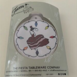 Fiesta Dancing Lady ornament. 
String of Lights 2016